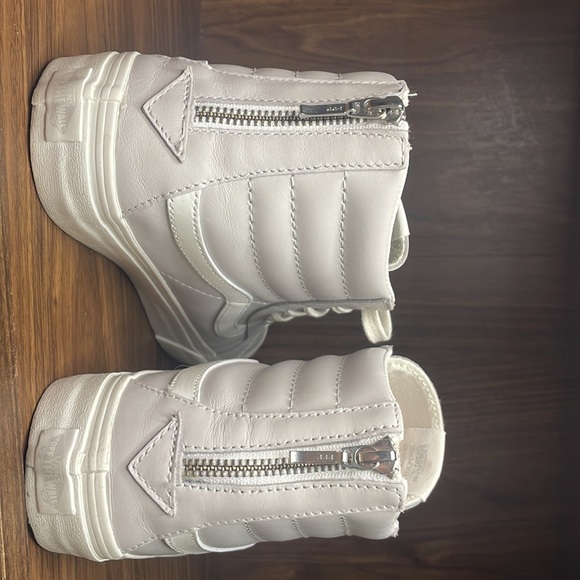 Vans White Skate SK8-HI Show With Zipper In The Back - Picture 9 of 9